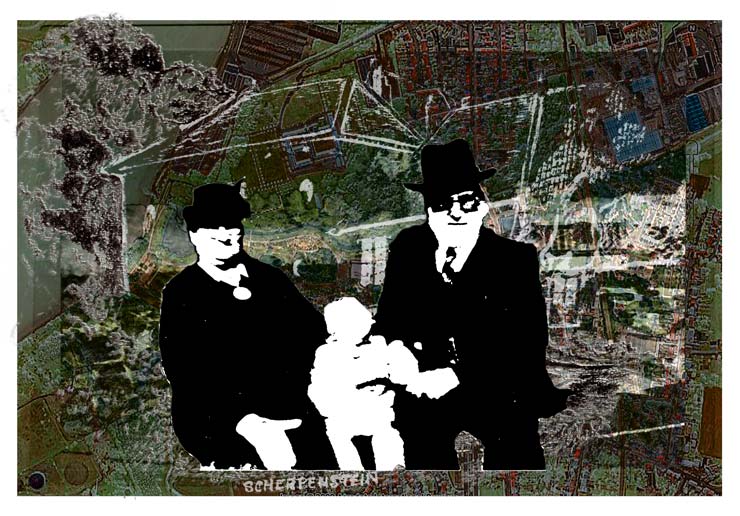 Gran, Opa & Me I by George Richards